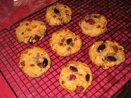 Sweet Cherry Pecan Scones with pecans and cherries on a plate